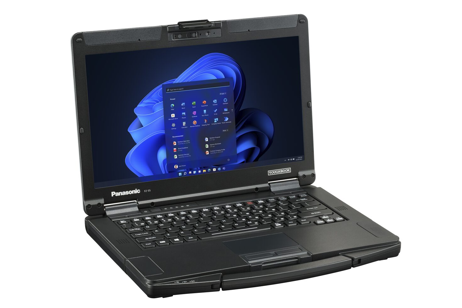 TOUGHBOOK 55 Porduct Image Data - Rugged Laptop