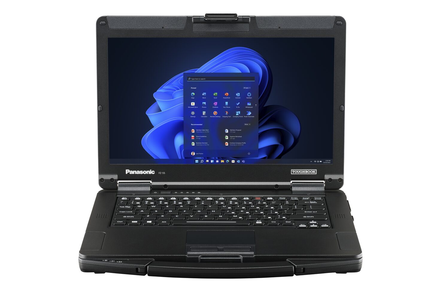 TOUGHBOOK 55 Porduct Image Data